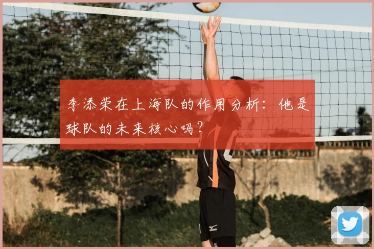 李添荣在上海队的作用分析:他是球队的未来核心吗?